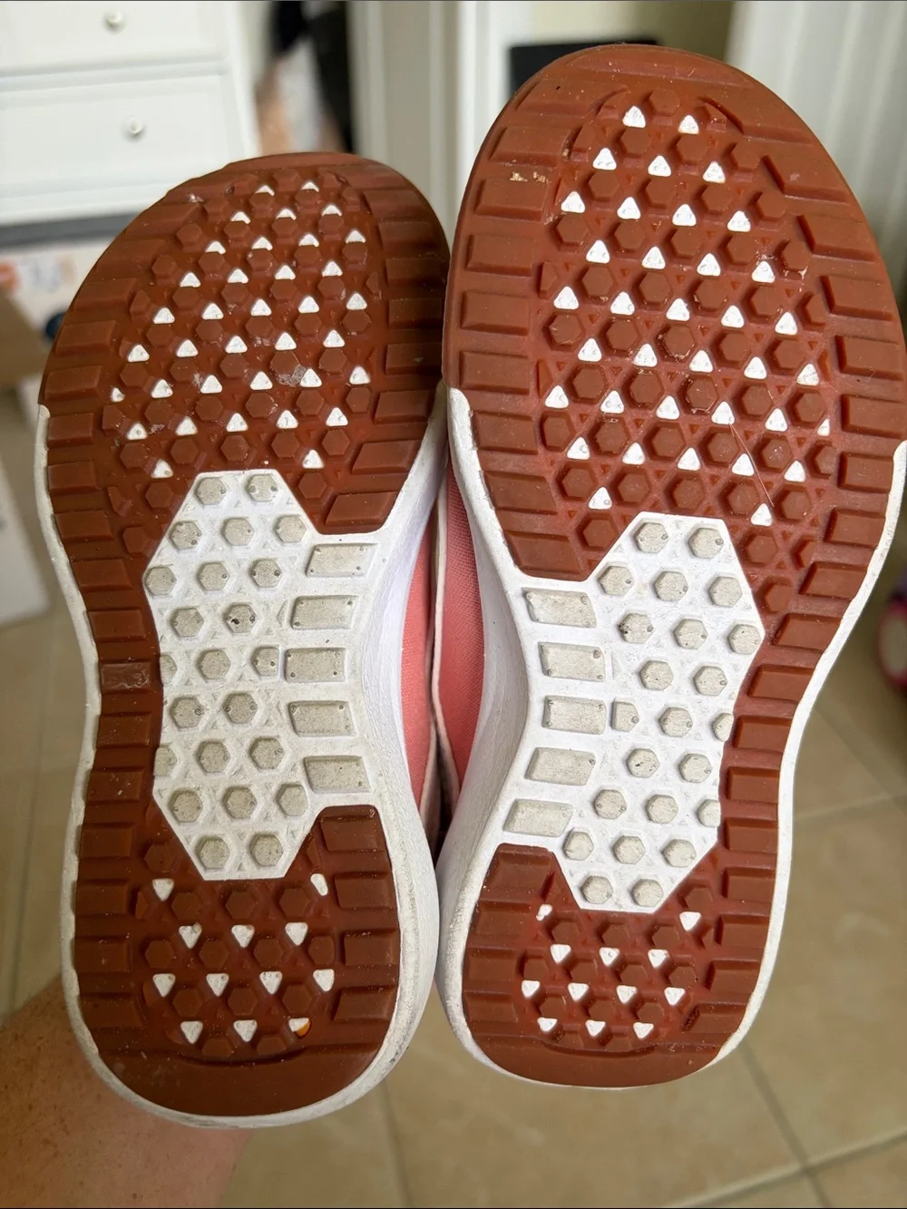 Vans UltraRange Kids Pink, White and Yellow Velcro Sneakers